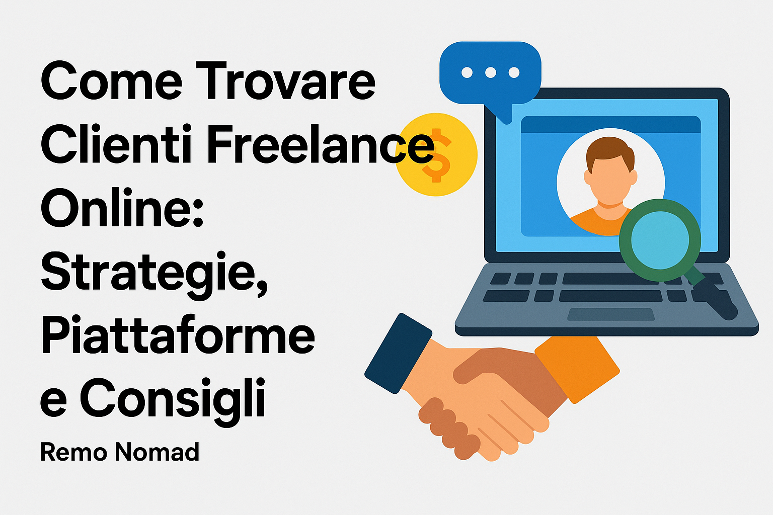 Come Trovare Clienti Freelance Online: Strategie, Piattaforme e Consigli - Remo Nomad